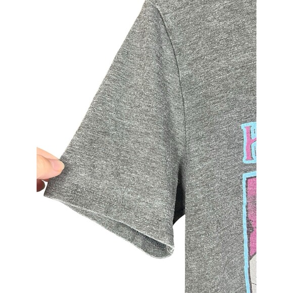 AC/DC Highway to Hell 1979 World Tour T-Shirt Lucky Brand Medium Gray Vintage - Picture 4 of 7